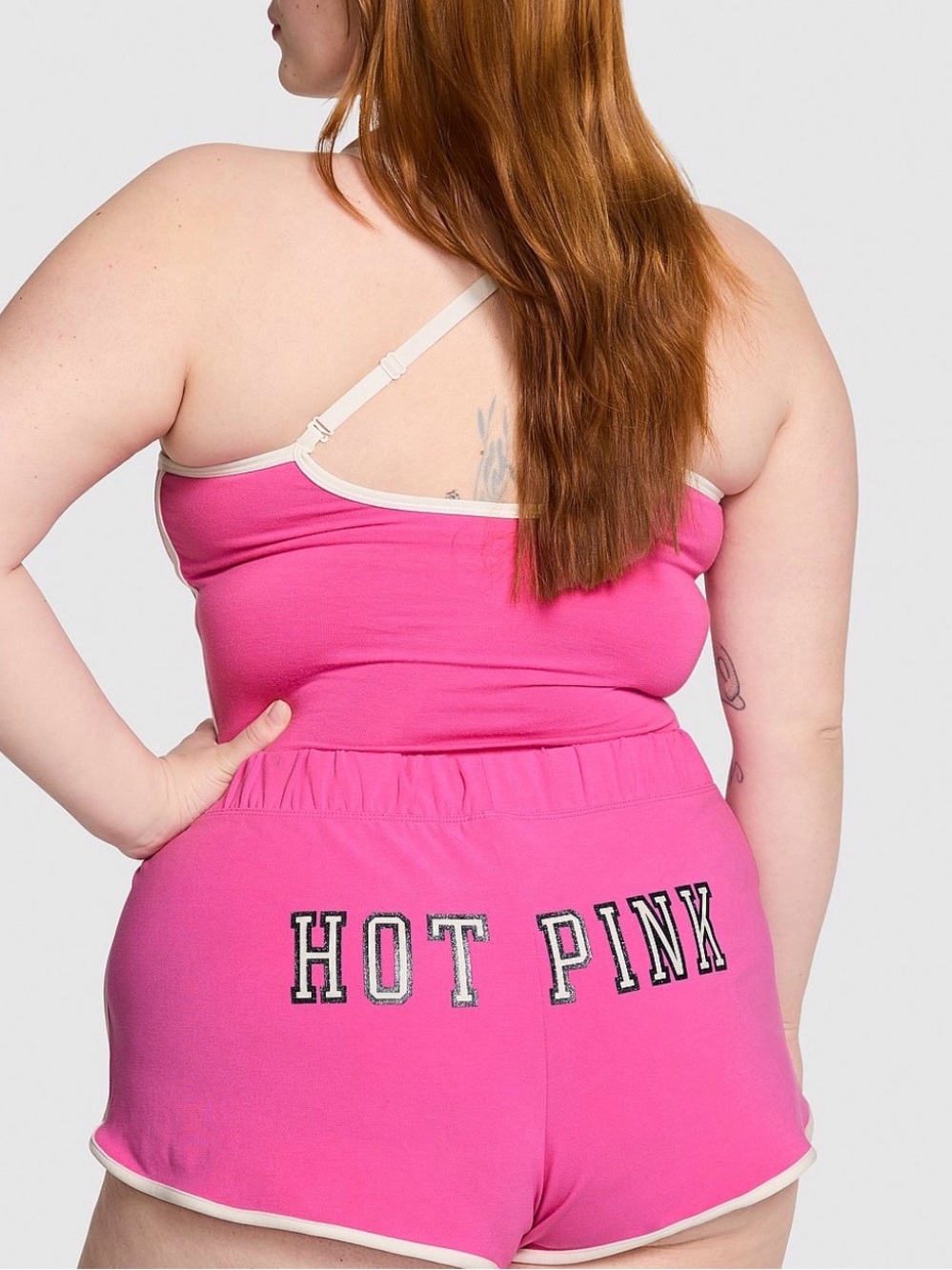 VS PINK Soft Modal Micro Shorts-Hot Pink-X Large NWT🩷